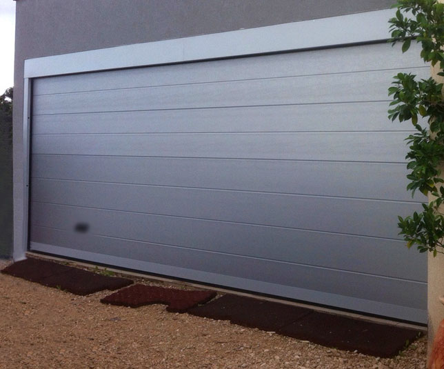 aluminium garage door installation